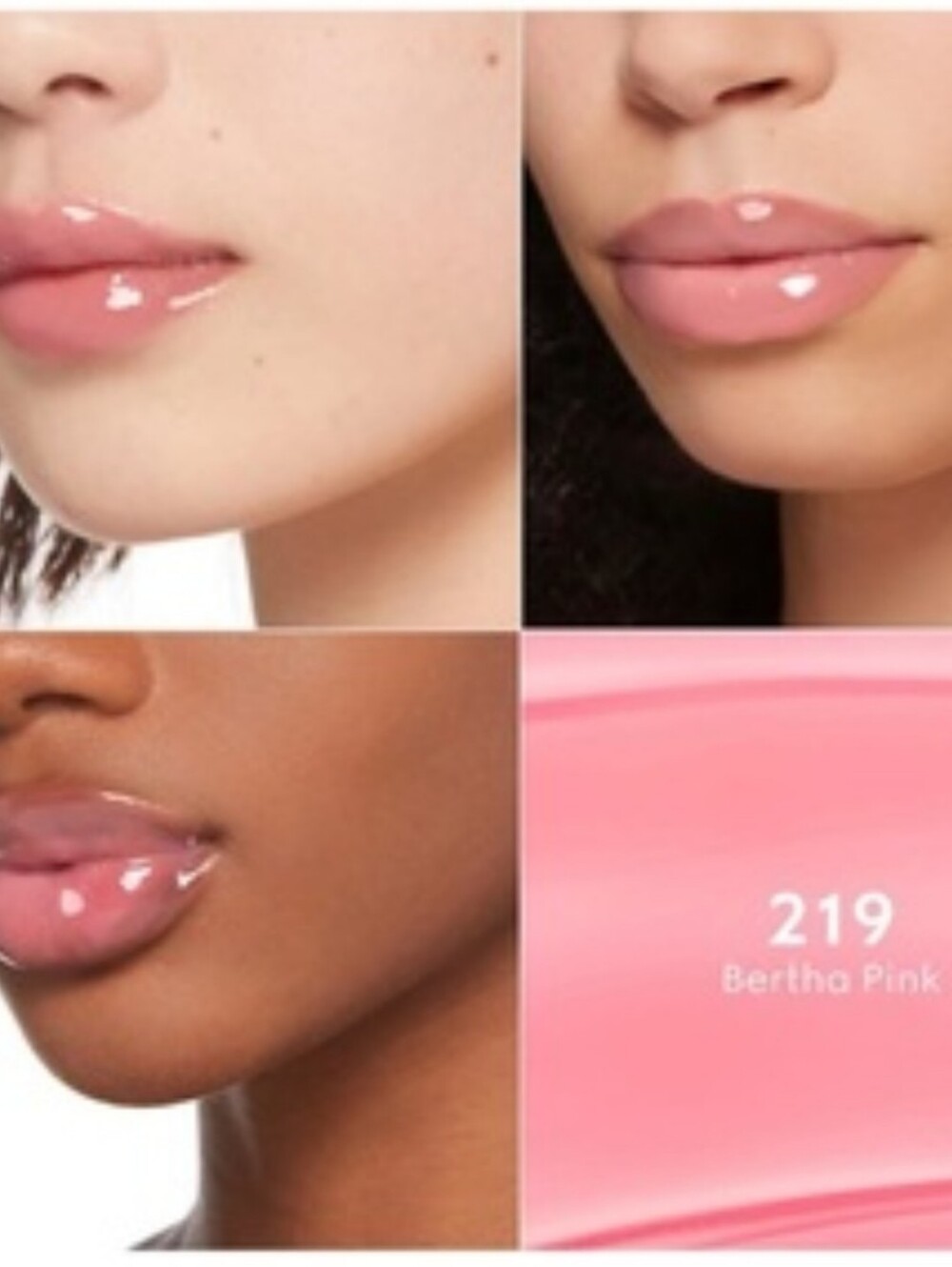 💕GUCCI Bertha Pink Lip Gloss Tube Full Size BNWOB